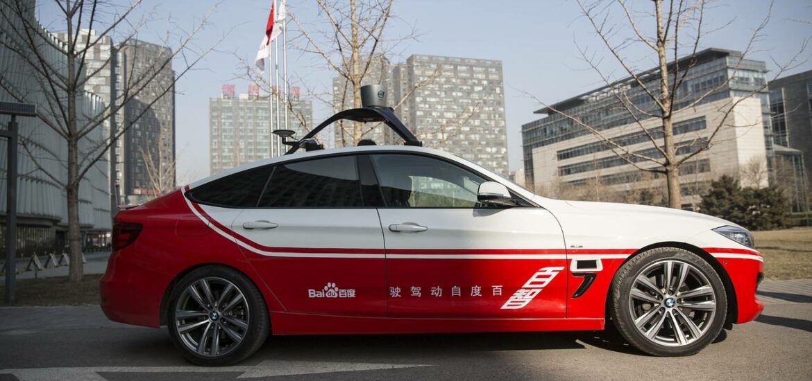 Chinese robot taxis launch in Europe