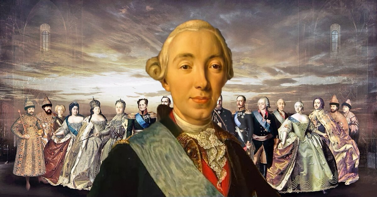 Why were the bones of Peter III crowned